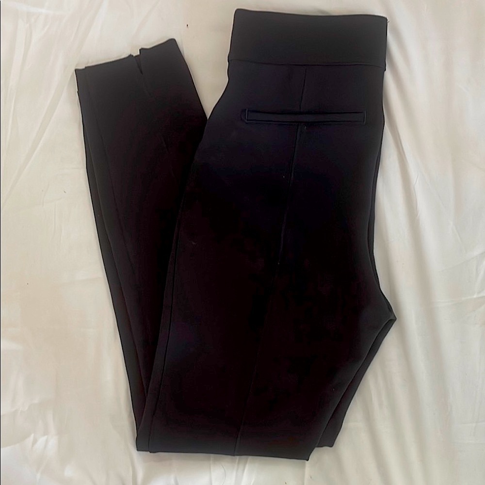 SPANX The Perfect Black Pant, Ankle Backseam Skinny, Size Small
